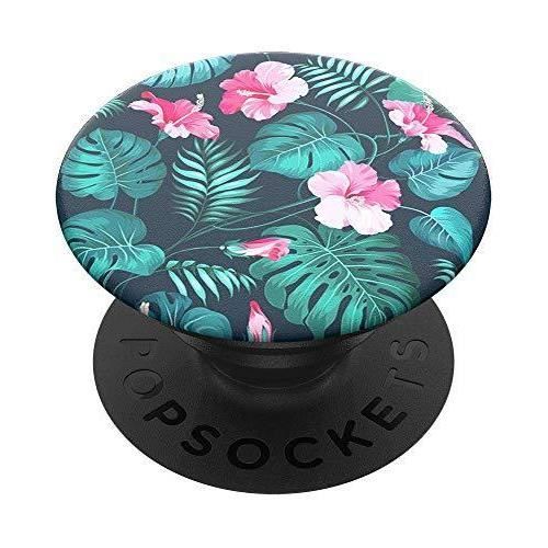 Coeur Rose PopSockets PopGrip Support et Grip pour Smartphone//Tablette avec un Top Interchangeable