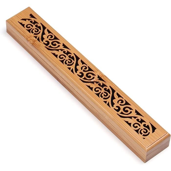 Porte bâton d'encens en bois motif lune - Conforama