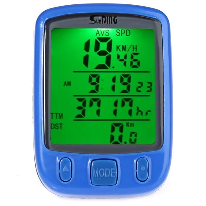 Compteur de vitesse de vélo étanche, ordinateur de... – Grandado