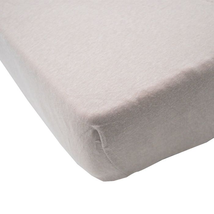 BABYCALIN Drap Housse Bébé Taupe 40 x 80 cm Jersey 130gr/m²