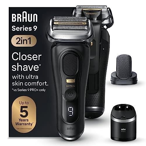 BRAUN SERIES 9 PRO+ 9590CC SYSTEM WET&DRY ATELIER BLACK 218245
