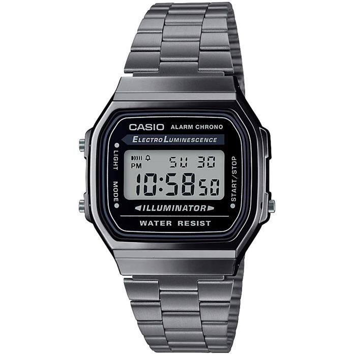 Montre CASIO A168WGG-1A Quartz Digital Water Resistant