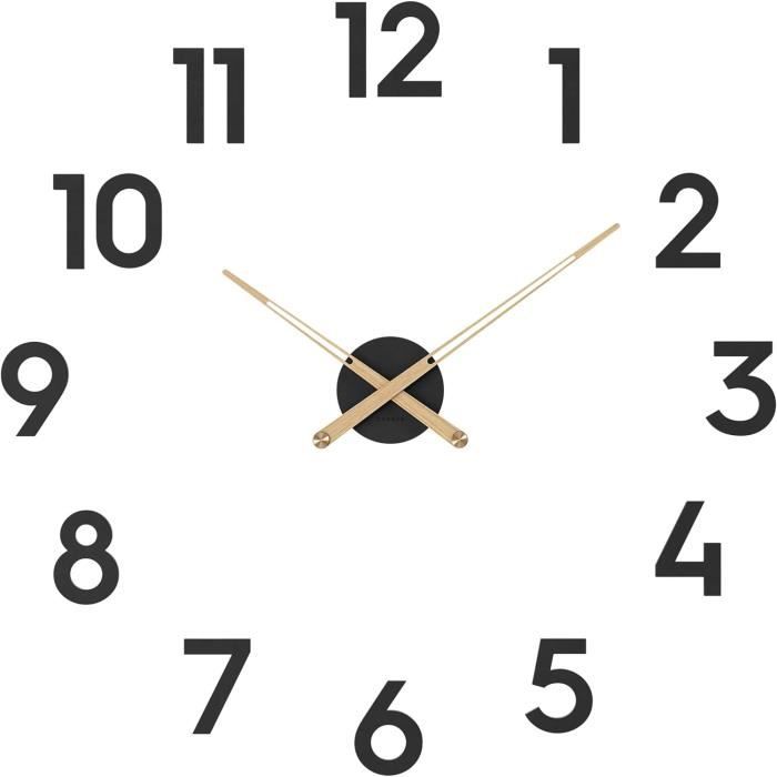 Lot De 2 Mécanismes D'horloge Sans Tic-tac - Moteur Quartz - Pour Cadran Jusqu'à 38,1 Cm - Inclut 5 Paires D'aiguilles - 8