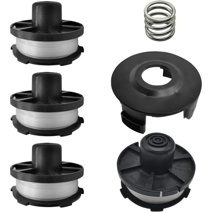 Gartentrimmer Spulen Set Kompatibel Mit Makita - 5-teilig Für DUR181Z, DUR141 Modelle