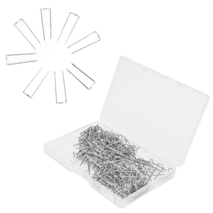 LID - Aiguille à coudre - 200 pcs épingles à fourche en forme de U en