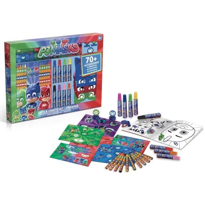 Canal Toys Coffret D Activites Coloriage Pyjamasques Cdiscount Jeux Jouets