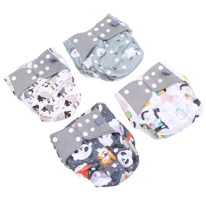 Couches Lavables De Poche Lot De 3 - Taille S/M/L/XL - Réutilisables Pour Bébé 0-24 Mois