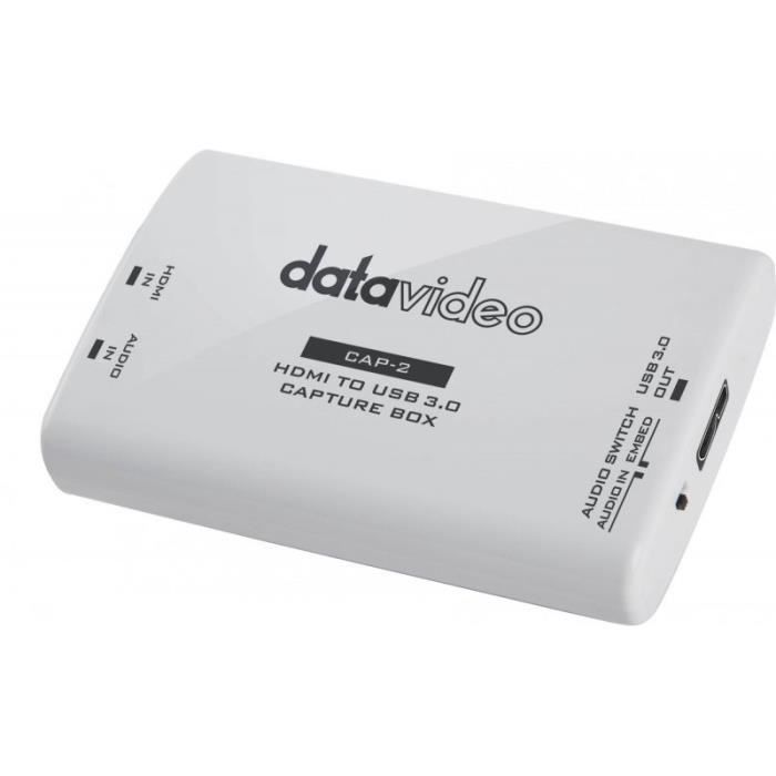 Datavideo capture box cap-452 hdmi a usb 3.0 [cap-452] - CAP-2 ...