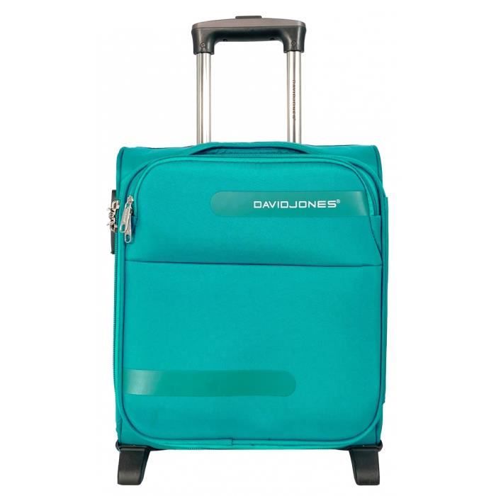 valise cabine synthétique bleu turquoise - ba50491p -
