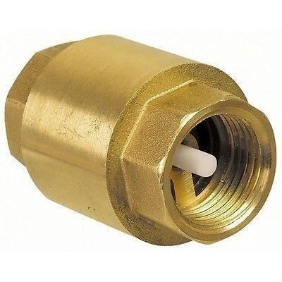 Clapet Anti-Retour En Laiton 3/4 – Pour Pompe, Machine à Laver, Jardin Et Citerne D’Eau