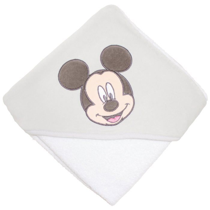 Mickey Mouse à Capuche Serviette Coton Poncho-Garçons Bleu Plage Bain-Official Disney