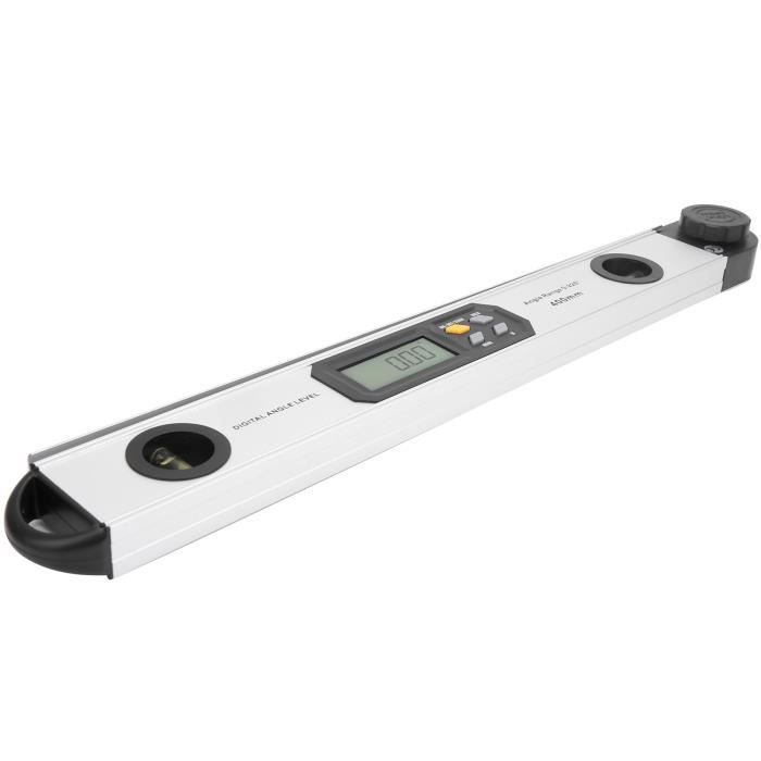 Rapporteur D'Inclinomètre Numérique 0-200mm - Règle Électronique Calibre D'Angle Inox
