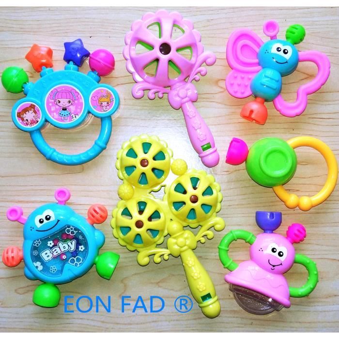 Hochet Dentition Jouet Bebe Pour Fille Garcon Enfant 0 6ans Bebe 1 12 18mois Eveil Educatif Creatif Bricolage Exterieur Premier Age Cdiscount Jeux Jouets
