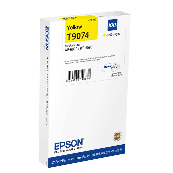 Epson C13T90744N Cartouche d'encre Jaune - vue 4
