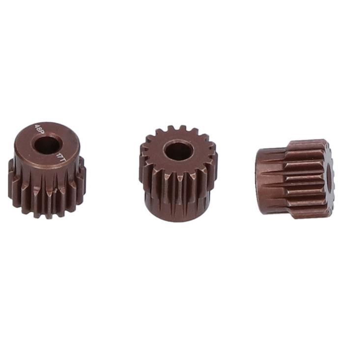 PIGNONE MOTORE INGRANAGGIO TITANIO ROCKET 48DP 27T DENTI MODULO 0.5
