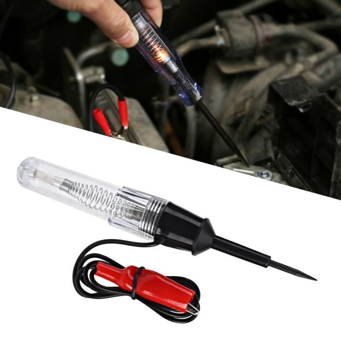 EBTOOLS 6-12V Voiture Jaune Testeur De Circuit Test Crayon Électrique Circuit Tension Stylo Testeur De Diagnostic Outil