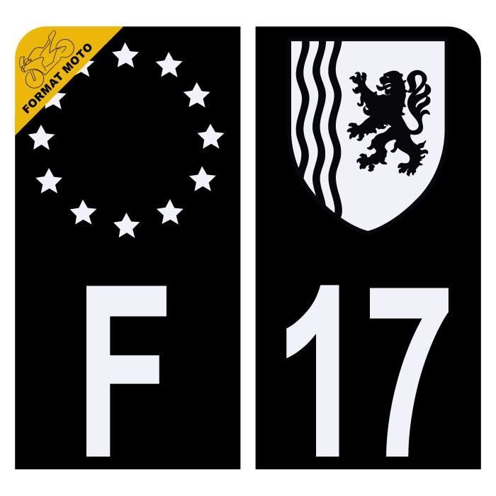 Stickers Personnalisés Plaque HADEXIA Pack 4 Stickers Département Plaque Immatriculation Peugeot Sport Noir - Personnalisable - Vinyle Premium Vinyle Premium Anti-UV