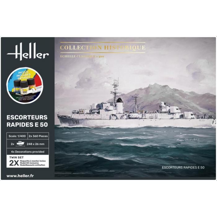 Maquette Bateau Heller 1/400 – L'Alsacien – Complète – Maquette à Assembler