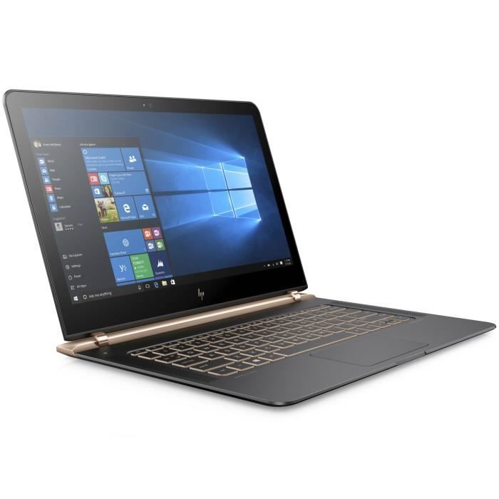 Top achat PC Portable HP Spectre 13-v101nf - Intel Core i7-7500U 8 Go SSD 512 Go 13.3' LED Full HD Wi-Fi AC-Bluetooth Webcam Windows 10 Famille 64 bits pas cher