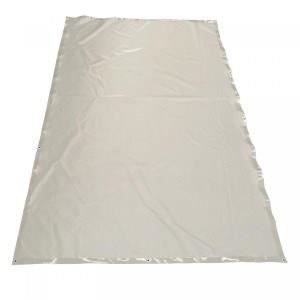 Bâche de Protection - Jago® - 4x3m - Imperméable - Polyester Revêtu de PVC 650 g/m² - Gris