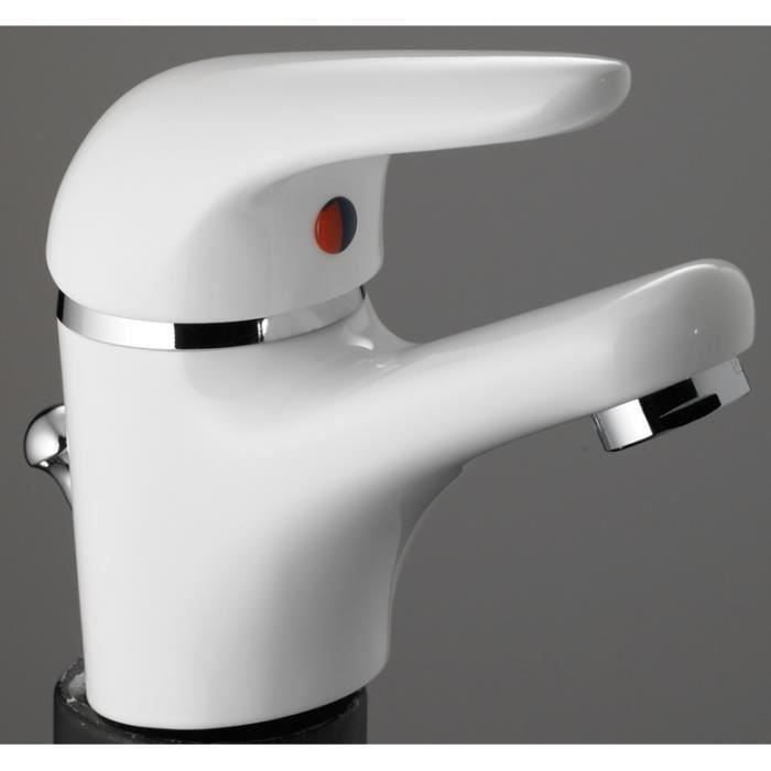 Mitigeur Blanc Pour Lavabo