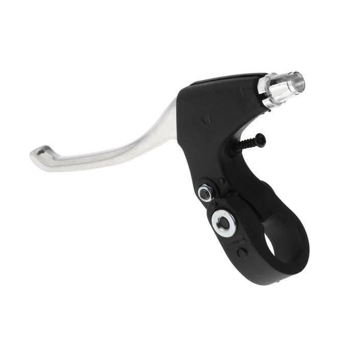 Paire De Leviers De Frein Universels Pour Vélo – VTT, BMX, Route – Aluminium Noir