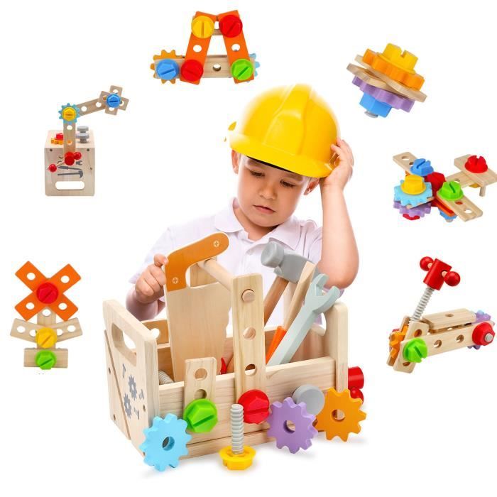 Kit de construction bricolage pour enfants(66 pièces