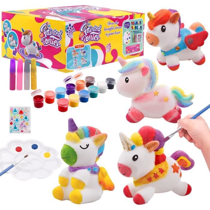 Kit Bricolage Licorne,55 Pièces Licorne En Bois Loisir Créatif, Décoratifs  En Bois Licorne,Licorne Bricolage Peinture Kit,Activites Manuelles en  Bois,Activites Manuelles en Bois pour DIY Peinture : : Cuisine et  Maison