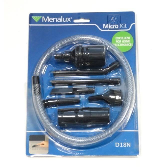 Menalux D18N Accessoires Aspirateur Kit pour Nettoyage de Pr/écision