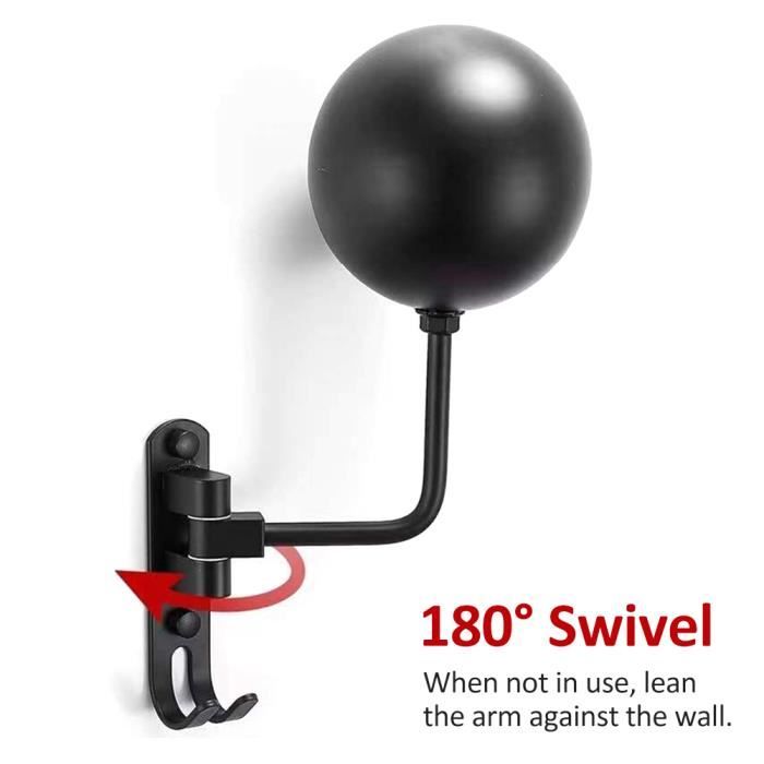 Support Mural Rétro Pour Casques De Moto - 82x43 Cm, Bois Et Fer - Avec 10 Crochets En J Et 4 Crochets De Suspension