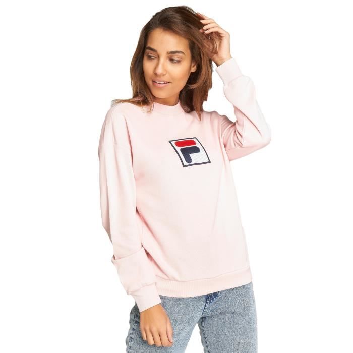 sweat fila femme rose
