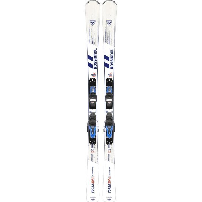 Pack De Ski Rossignol Forza 20° V-fg1080 + Fixations Xp10 Gris Homme