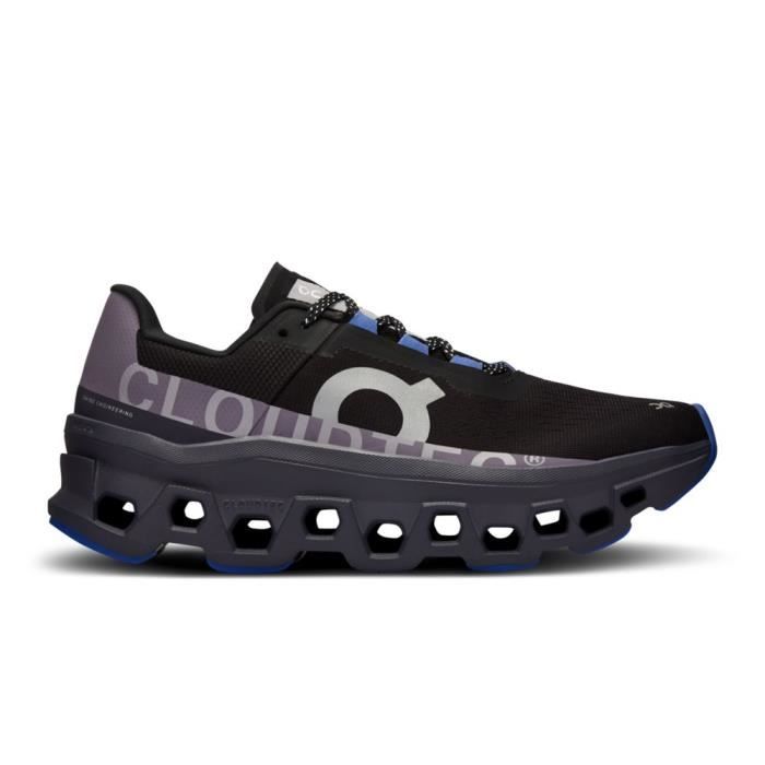 chaussures de running on running cloudmonster 6198082 - femme - noir - régulier - drop 10 mm