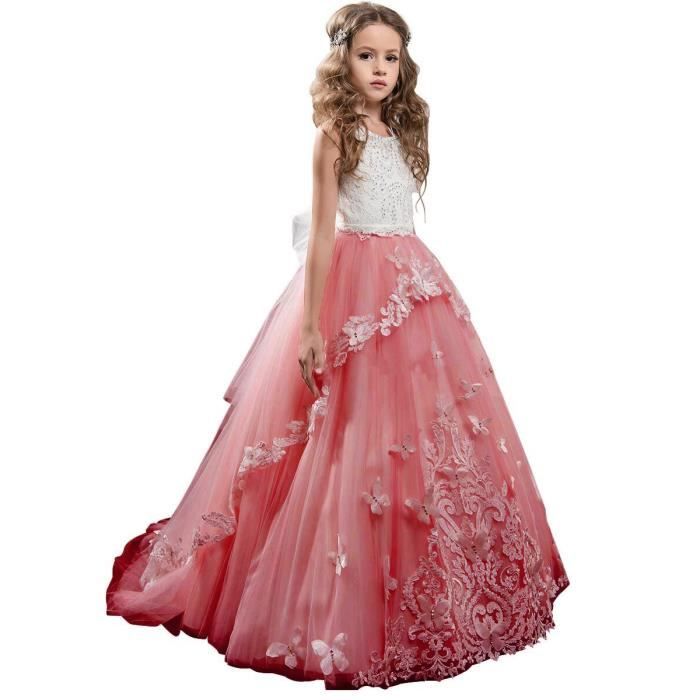Robe Dentelle Bleue Brodée KOALA KIDS - Taille 4T - Printemps/Été - Neuf Sans étiquettes - Fille