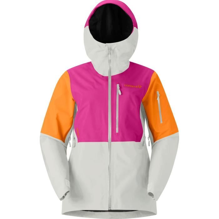Veste De Ski / Snow Norrona Lofoten Gore-tex Jacket W Rose Femme Veste De Ski / Snow Norrona Lofoten Gore-tex Jacket W Rose Femme