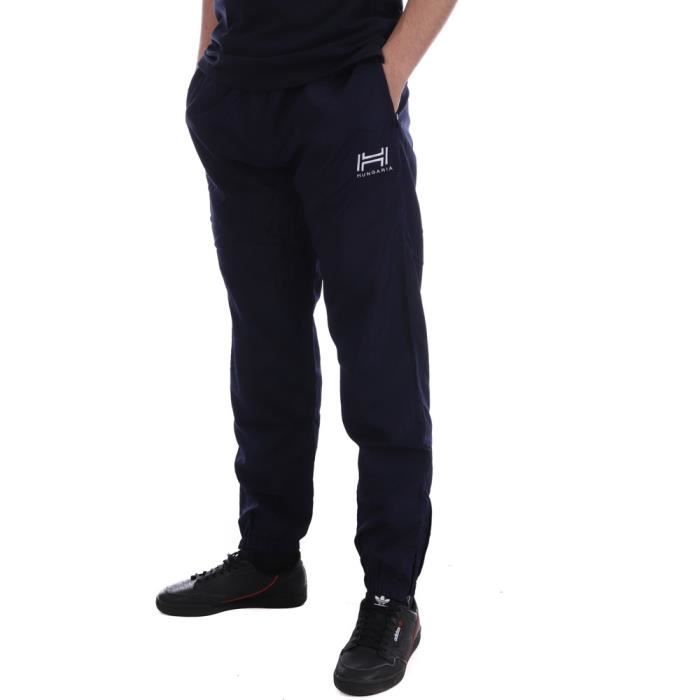 Pantalon large à taille élastique Four-way Stretch - Bleu marine - HOMME | H&M FR