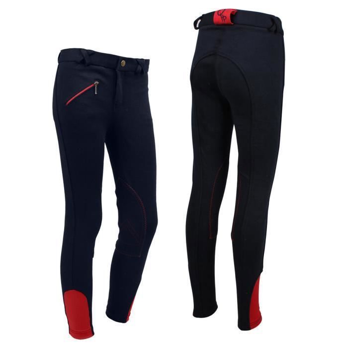 Pantalon équitation enfant QHP - marine - 12 ans