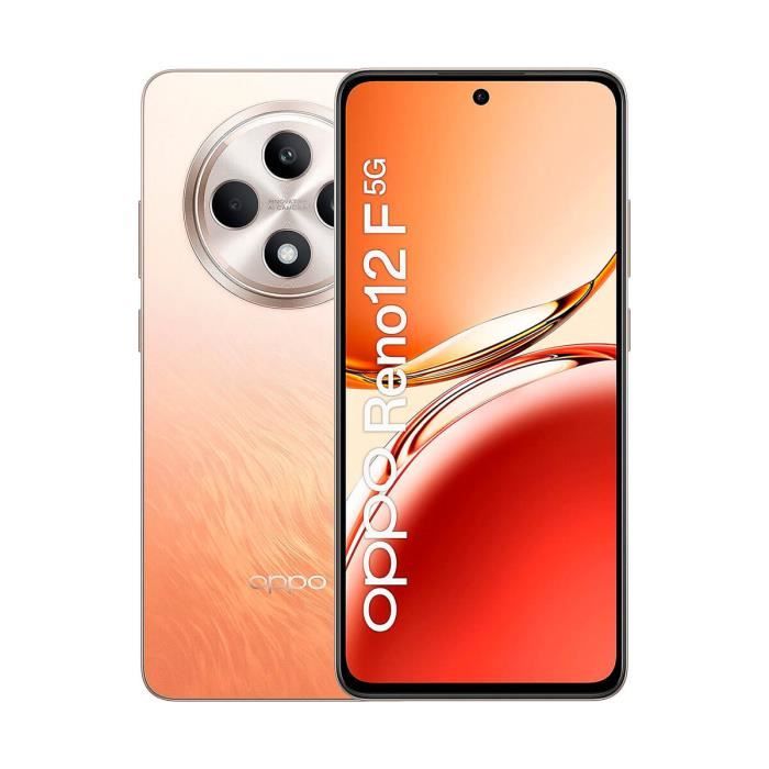 OPPO Reno12 F 5G 8 Go/256 Go Orange (Amber Orange) Double SIM