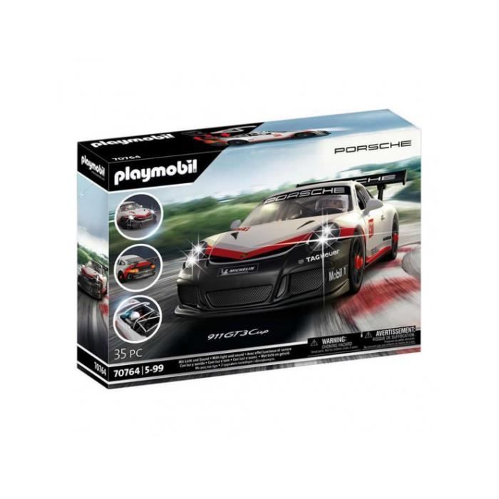 Puzzle - Playmobil - Porsche 911 GT3 Cup - 35 pièces - Multicolore - Pour adultes et enfants à partir de 6 ans