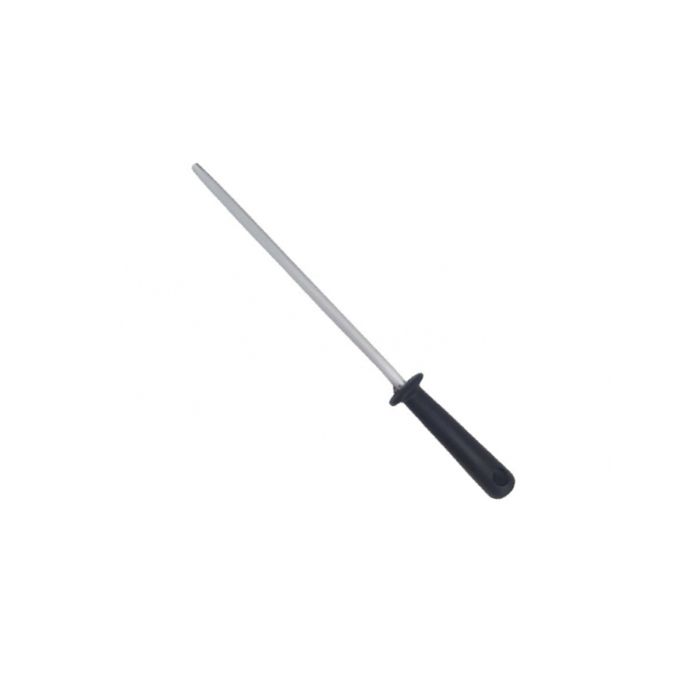 FlyWave Fusil à Aiguiser Professionnel Chromé - Pour Tous Couteaux, Poignée Confortable Et Sécurisée