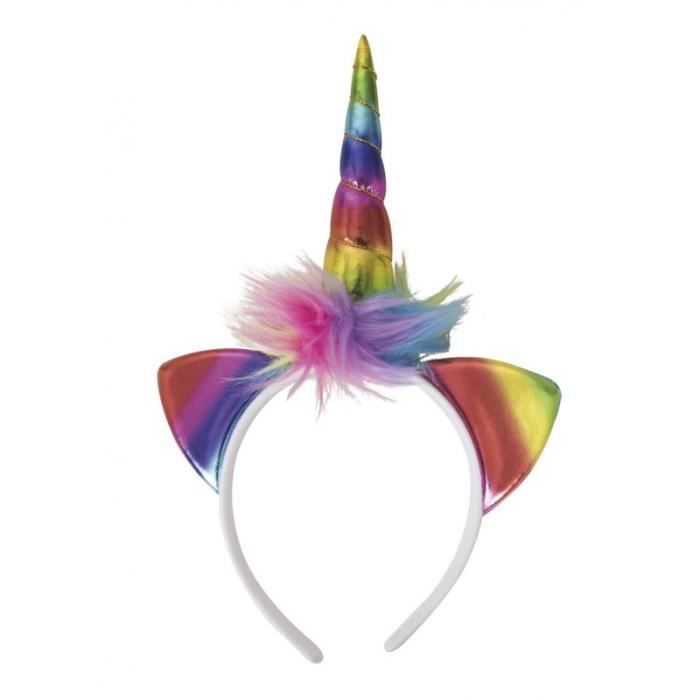 Serre-tête - PTIT CLOWN - Licorne - Multicolore - Taille
