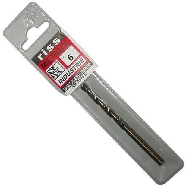 RISS Foret HSS cobalt 5% - métal - Ø7 mm