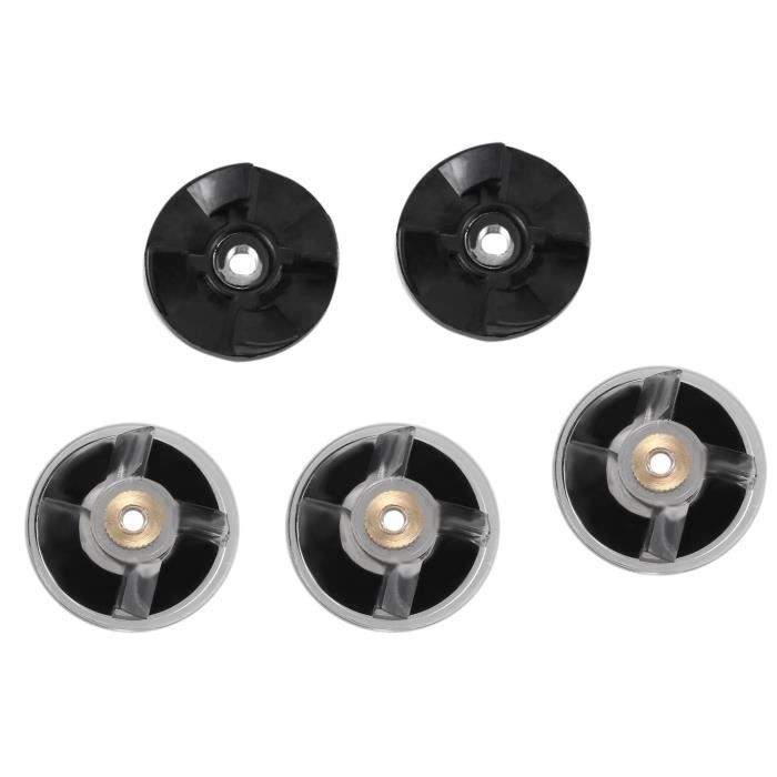 Engrenages Mélangeur Magic Bullet - 2 Base + 2 Lames - Compatible 250W - Remplacement Facile