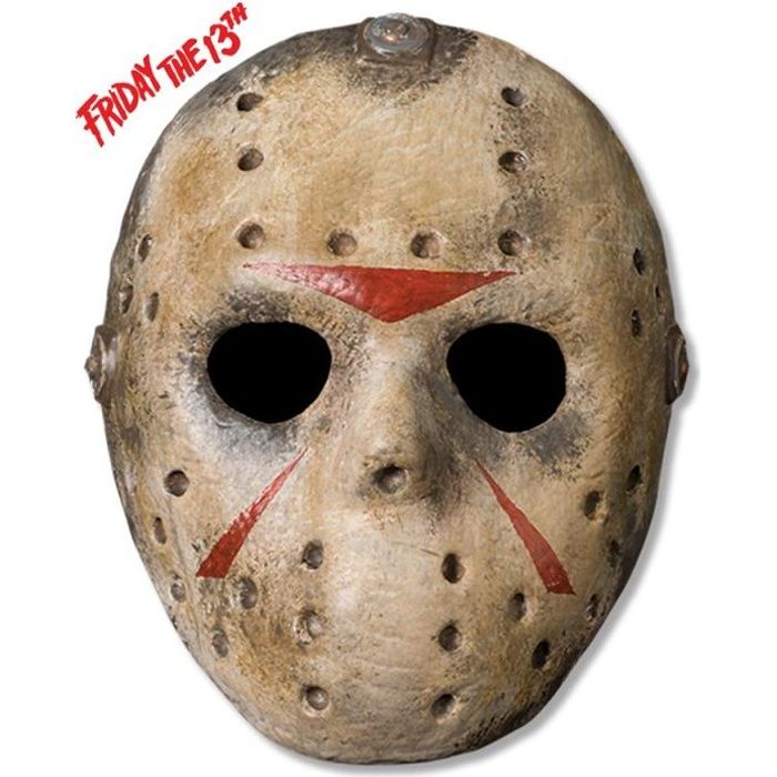 Masque de hockeyeur Jason Vorhees - Rubies - pour adulte - noir