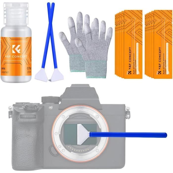 Kit de nettoyage complet pour capteur plein format Green Clean