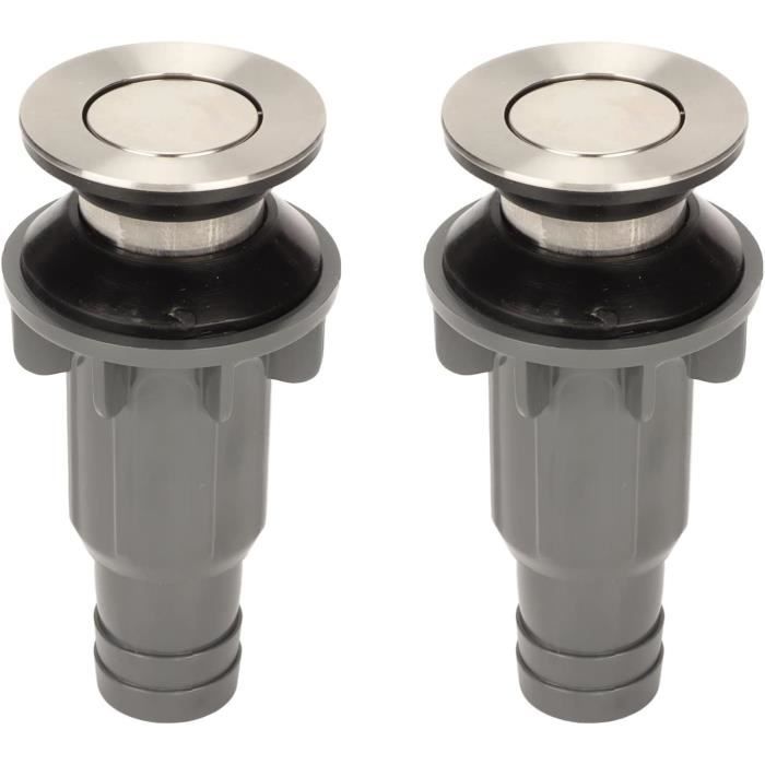 2 Pièces Bouchons De Vidange,40MM Bouchon Lavabo Salle De Bain,Bouchon De Lavabo Universel