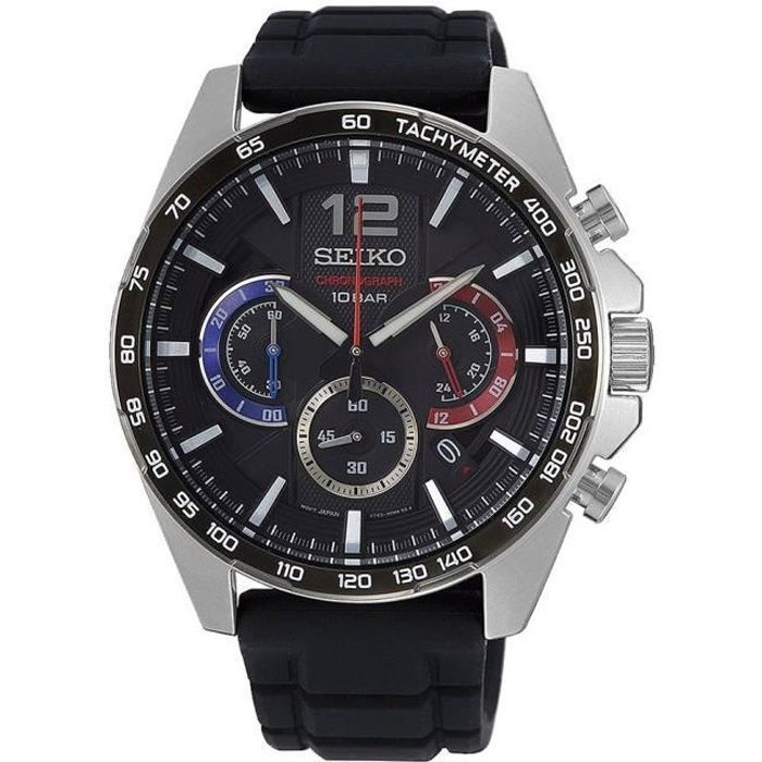 Montre - Seiko - SSB347P1 - Quartz - Analogique - Étanchéité 10 Atm