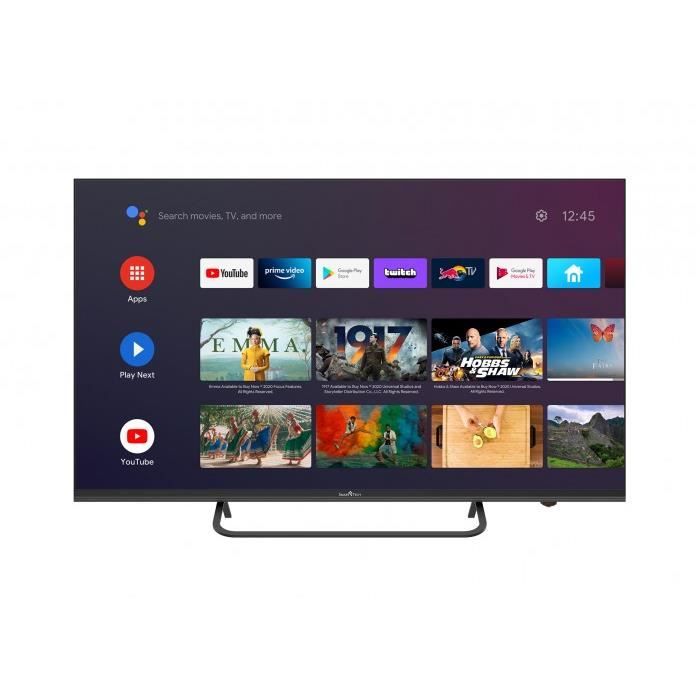 Smart Tech TV 43' 4K UHD Android TV, Netflix & YouTube SMT43S10