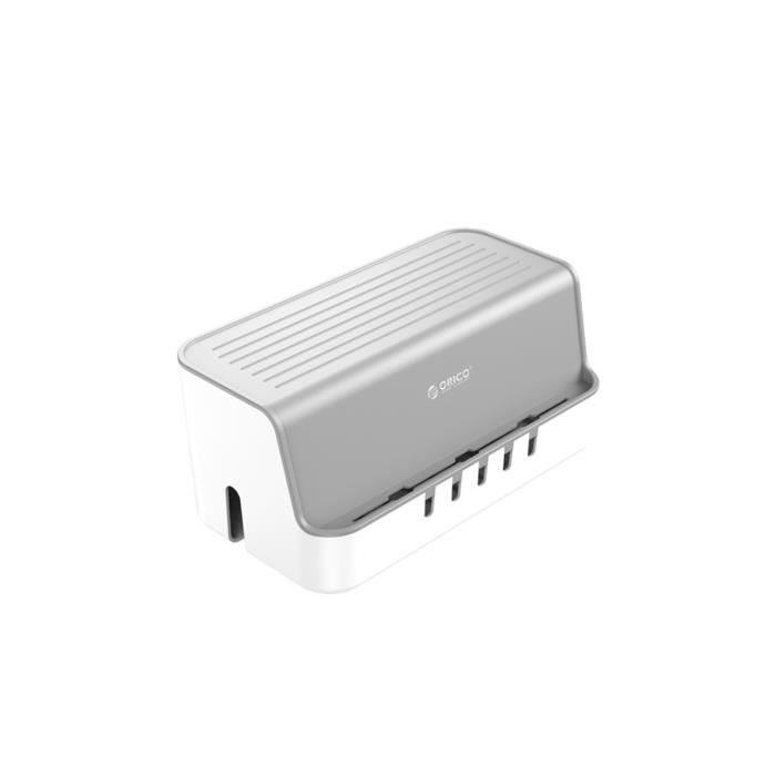 Lot De 6 Clips De Rangement Pour Câbles Biliant - Organisateur De Câbles Adhésif, étanche, Réutilisable, Noir - 7