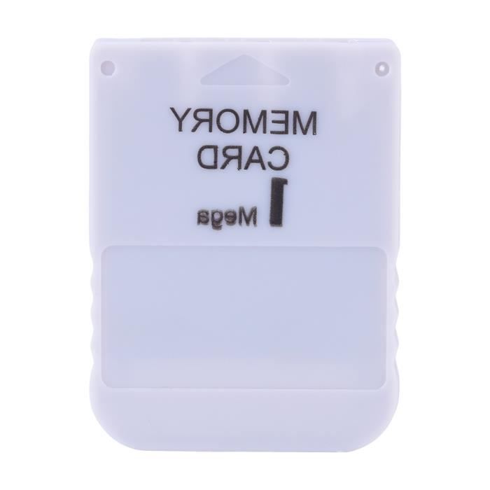 Carte Mémoire 1 MB pour Console Sony Playstation 1 - Accessoire PS1